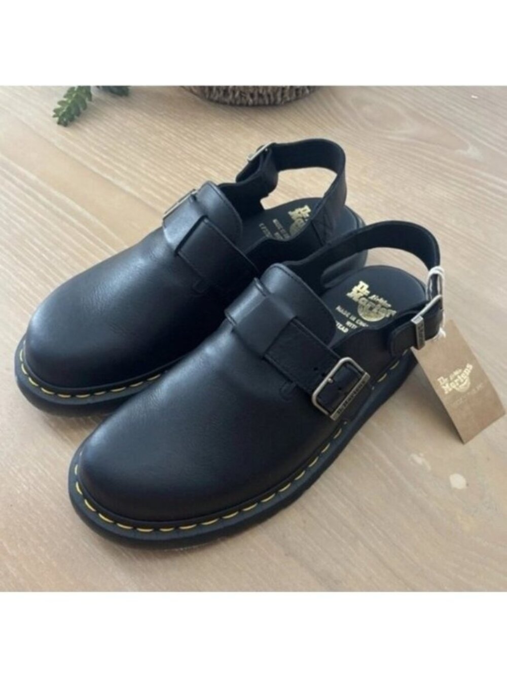 Dr. Marten Jorge Black Classic Calf Made In England Men 12 New In Box 0926